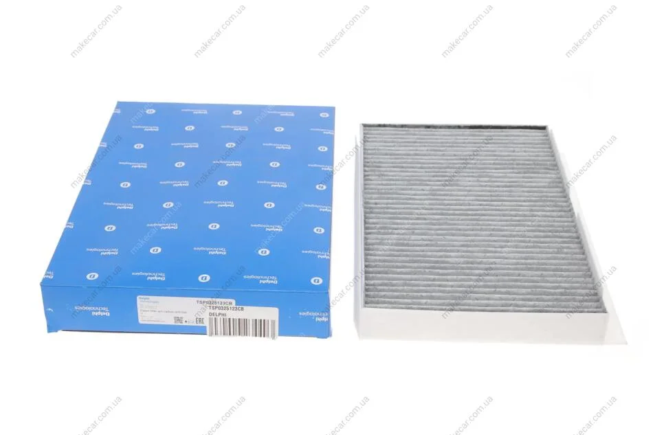 <strong>Фільтр салону антибактеріальний DELPHI TSP0325123CB (фото 1)</strong>