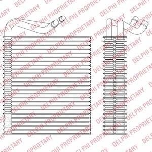 MINI Випарник конд. MINI (R50, R53) 01-, MINI (R52) 04- Delphi TSP0525202 фото товара