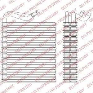 MINI Випарник конд. MINI (R50, R53) 01-, MINI (R52) 04- для DELPHI TSP0525202 фото товара