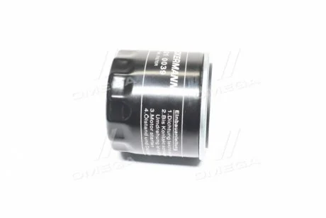 Фільтр масляний Honda/Hyundai/Kia/Mazda/Mitsubishi для DENCKERMANN A210039 фото товару