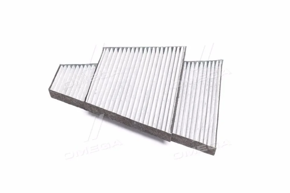 <strong>Фільтр салону VW PHAETON 04-, BENTLEY CONTINENTAL 03-13 вугільний (2шт.) (вир-во) DENCKERMANN M110503K (фото 1)</strong>