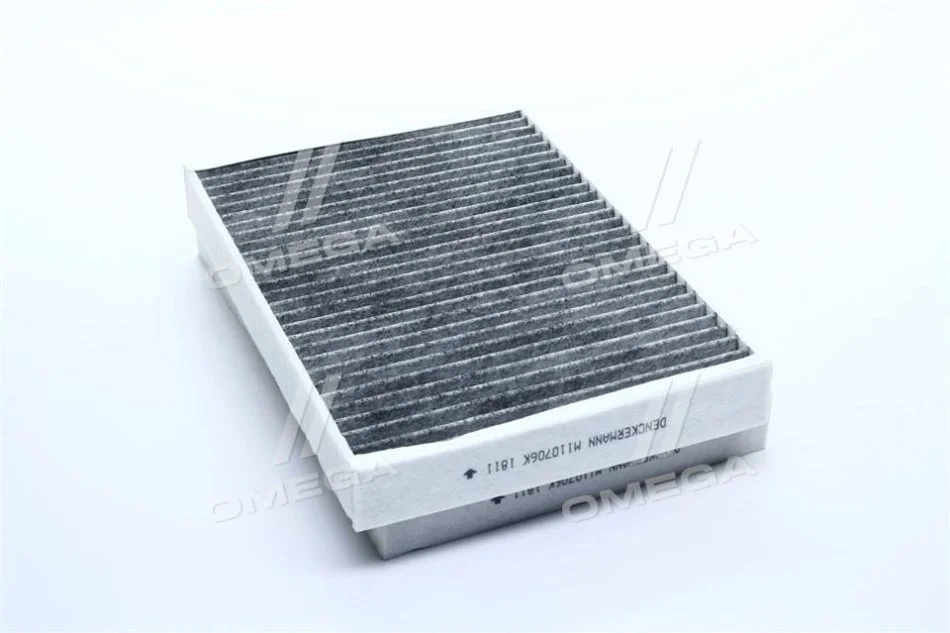 <strong>Фільтр салону MB W221 05- (вугільний) (к-кт 2 шт) DENCKERMANN M110706K (фото 1)</strong>