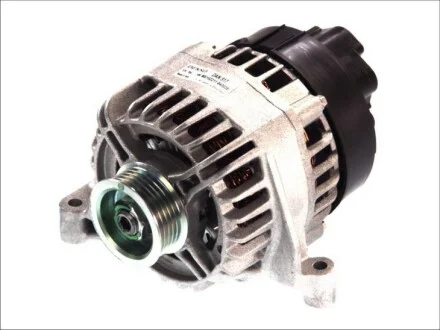 Генератор (14В, 70А, новий із заставою) ALFA ROMEO MITO FIAT 500, DOBLO, DOBLO/MINIVAN, FIORINO/MINIVAN, GRANDE PUNTO, IDEA, PALIO, PANDA, PANDA/HATCHBACK, PUNTO, PUNTO EVO 1.1-1.4LPG 03.96- для Fiat, Lancia DENSO DAN517 фото товару