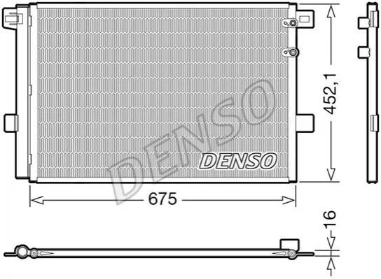 <strong>Радіатор DENSO DCN32065 (фото 1)</strong>