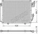 <strong>Радіатор кондиціонера 3.2DI-D 16V, 3.8MPI 24V MITSUBISHI Pajero 07-21 DENSO DCN45009 (фото 1)</strong>