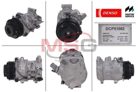 Компресор кондиціонера для DENSO DCP51002 фото товару