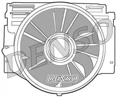 Вентилятор радиатора DENSO DER05007 (фото 1)