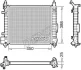 <strong>Радіатор DENSO DRM46061 (фото 1)</strong>