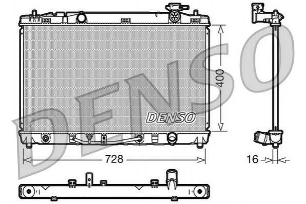 <strong>Конденсер DENSO DRM50041 (фото 1)</strong>