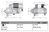 <strong>Стартер (12В, 1,4кВт, новий із заставою) DENSO DSN2129 (фото 1)</strong>