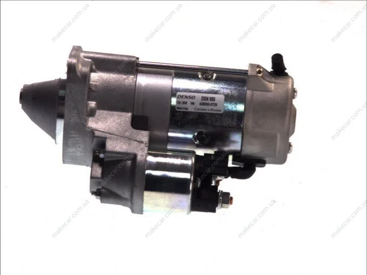 <strong>Стартер (12В, 2кВт, новий із заставою) TOYOTA AVENSIS, CARINA E VI, COROLLA, COROLLA VERSO 2.0D 01.96-03.09 DENSO DSN950 (фото 1)</strong>