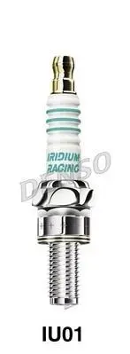 <strong>Свічка запалювання, Iridium Racing, кількість стовпів: 1, розмір вкручування: 16 M10 довжина різьби: 19мм MASERATI 3200 GT, QUATTROPORTE IV 3.2 12.95-03.02 DENSO IU0127 (фото 1)</strong>