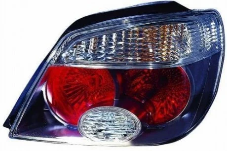 Ліхтарь правий без патрона, черна рамка 05- для Mitsubishi DEPO 214-1992R-UQ6C фото товару