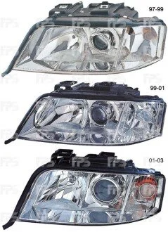 Фара передня для Audi DEPO FP 0014 R12-E фото товару
