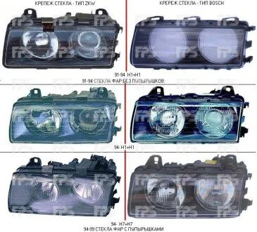 Фара передня для BMW DEPO FP 0060 R6-E фото товару