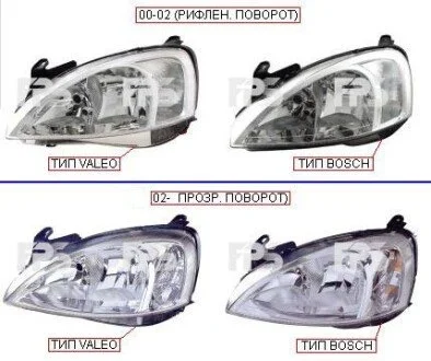 Фара передня для Opel DEPO FP 5023 R2-E фото товару