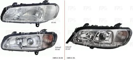 Фара передня для DEPO FP 5203 R2-E фото товару