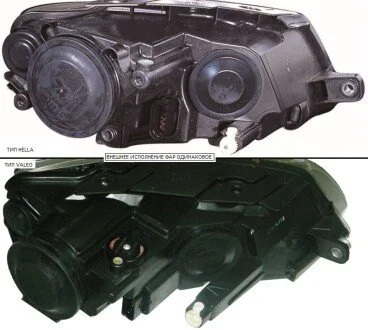 Фара передня для Volkswagen DEPO FP 7407 R3-E фото товару