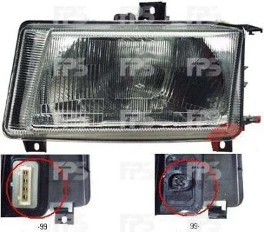 Фара передня для DEPO FP 9505 R2-E фото товару