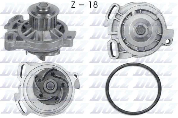 <strong>Водяний насос DOLZ A176 (фото 1)</strong>