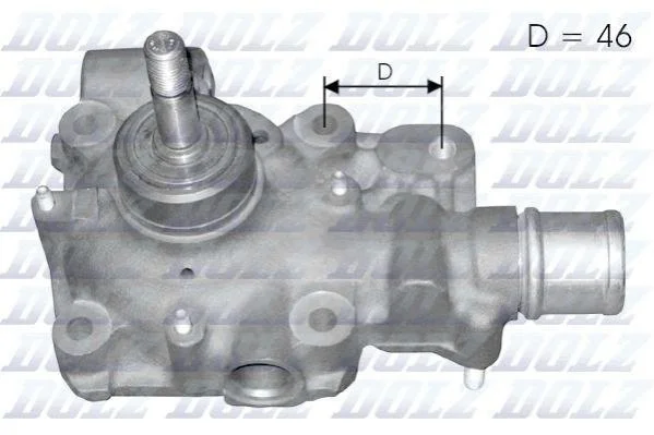 <strong>Насос системи охолодження DOLZ B-120 (фото 1)</strong>