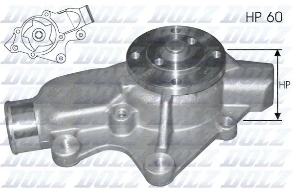 <strong>Водяний насос Dolz DOLZ J202 (фото 1)</strong>