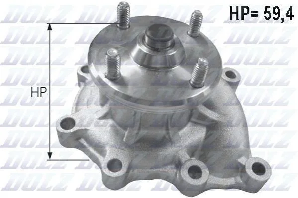 <strong>Насос охолоджуючої рідини DOLZ K103 (фото 1)</strong>