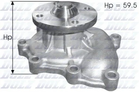 Водяний насос для DOLZ K-105 фото товару