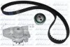 CITROEN К-кт ГРМ (помпа + ролик + ремень) BX 1,6 1,9 92- XANTIA 1,6i 1,8i 93- ZX 1,6i 1,8i для Peugeot, Citroen, Fiat DOLZ KD030 фото товару