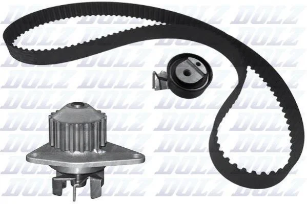 <strong>CITROEN К-т ГРМ (помпа+ремень 100 зубцов +ролик) Berlingo 1,4 96- DOLZ KD061 (фото 1)</strong>