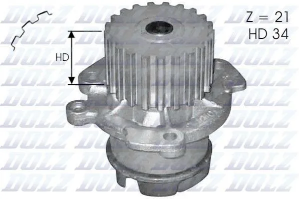 <strong>Водяний насос Dolz DOLZ L124 (фото 1)</strong>