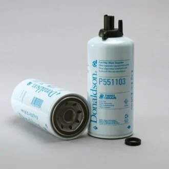 Паливний фільтр (розмір різьби в дюймах: 1-14UN) AGCO 8360, 8425, 8425 AGCOSTAR CASE IH 921 C DYNAPAC CA702, SD2500CS FORD 9682, 9882 GROVE RT530E-2, RT890E HITACHI ZW180 HYUNDAI 757-7A для DONALDSON P551103 фото товару