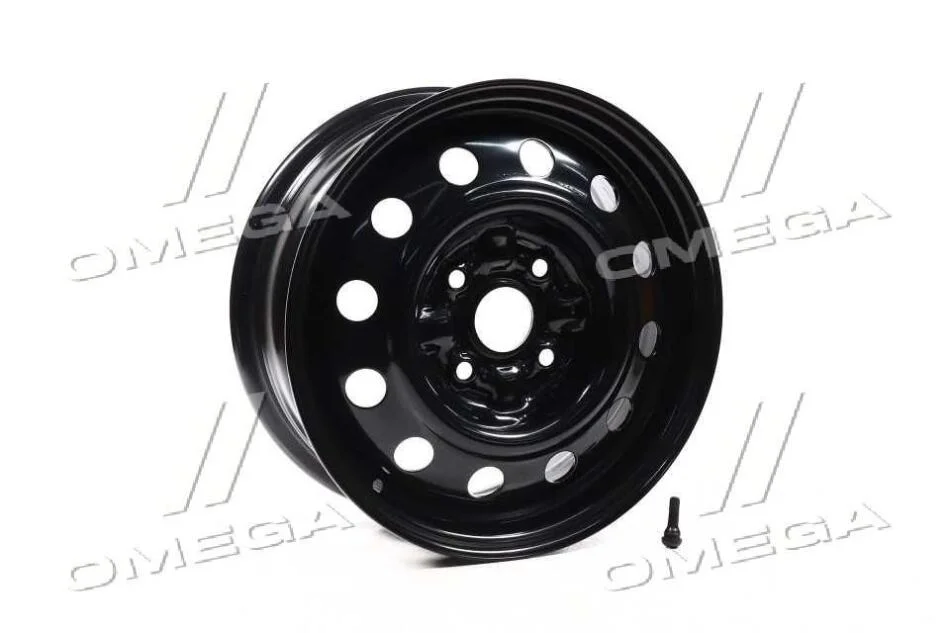 <strong>Диск колісний 15х6,0J 4x114,3 Et 45 DIA 56,6 CHEVROLET LACETTI чорний (в упак.) <ДК> Дорожня карта 224.3101015-04 (фото 1)</strong>