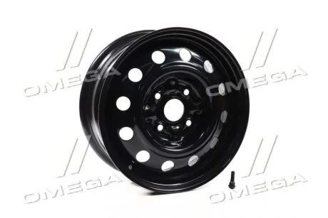 Диск колісний 15х6,0J 4x114,3 Et 45 DIA 56,6 CHEVROLET LACETTI чорний (в упак.) <ДК> для Дорожня карта 224.3101015-04 фото товару