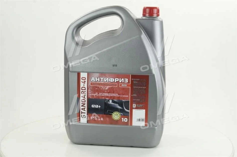 <strong>Антифриз G12+ STANDARD-40 LONG LIFE Червоний (10кг) <ДК> Дорожня карта 48021034705 (фото 1)</strong>