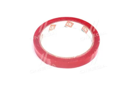 Скотч двосторонній 12х2 м. <ДК> для Дорожня карта DK-12red фото товару