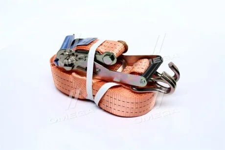 Стяжка вантажу, 3t. 50mm.x14m.(0.5+13.5) пластик. ручка <ДК> для Дорожня карта DK-3918 фото товару