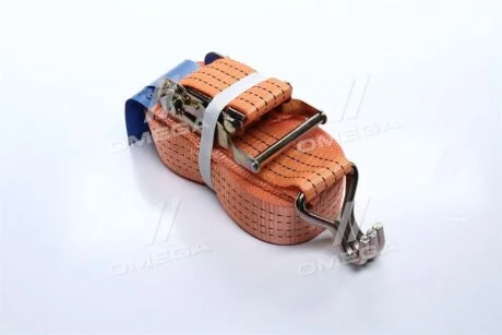 Стяжка вантажу, 2t. 50mm.x12m.(0.5+11.5) метал. ручка <ДК> для Дорожня карта DK-3929 фото товару