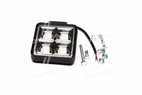 Фара LED квадратна 48W, 10-30V вузький промінь <ДК> для Дорожня карта DK.4SQ.0111 фото товару