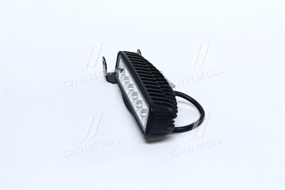 <strong>Фара LED прямокутна 18W, 6 ламп, 159,8 * 45,2,2мм, вузький промінь <ДК> Дорожня карта DK B2-18W-A SL (фото 1)</strong>