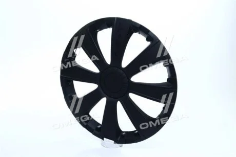 Ковпак колісний R13 RST чорний <ДК> для Дорожня карта DK-R13RB фото товару