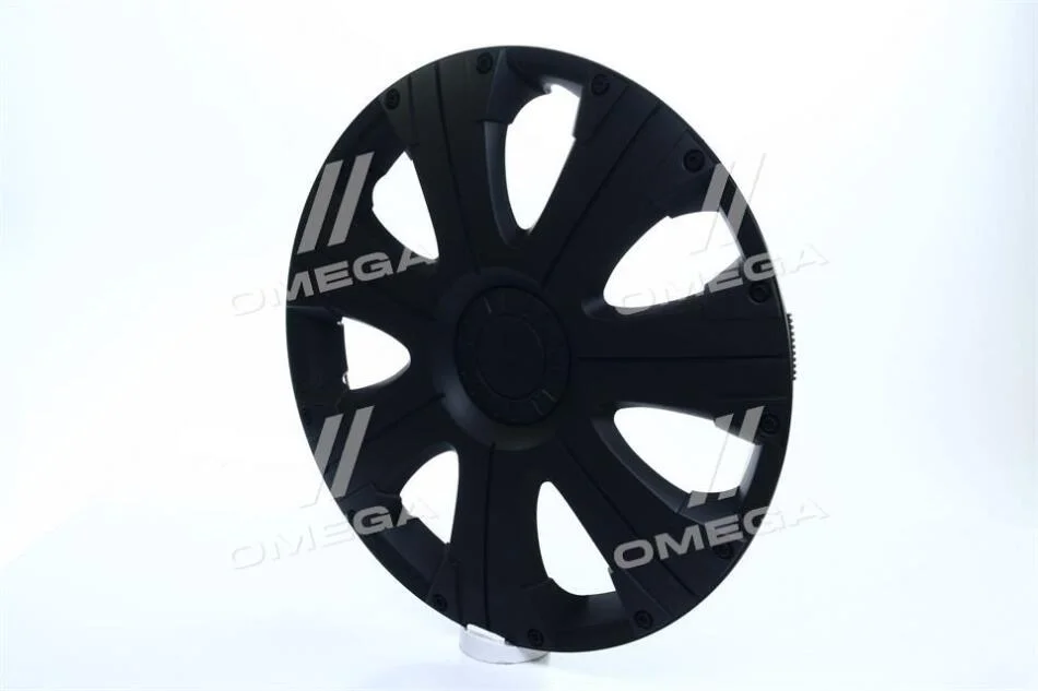 <strong>Ковпак колісний R15 ULTRA чорний <ДК> Дорожня карта DK-R15UB (фото 1)</strong>