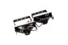 <strong>Фари додаткові білі, H3/12V/55W, 128*45mm <ДК> Дорожня карта DK-W010 (фото 3)</strong>