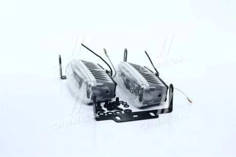Фари додаткові білі, H3/12V/55W, 135*65mm <ДК> для Дорожня карта DK-W095 фото товару