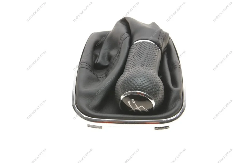 <strong>Ручка КПП із пильником чорний 5 ступ VW Bora (98-05),Golf (97-05) DPA 77110000102 (фото 1)</strong>