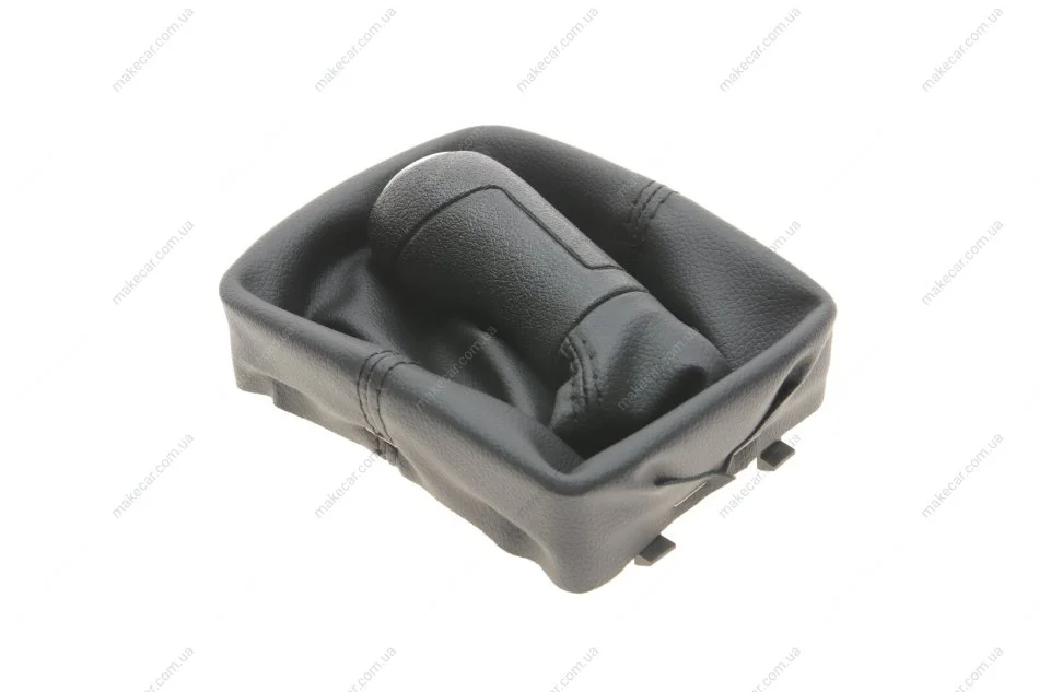 <strong>Ручка КПП із пильником чорний 5 ступ VW Polo (01-09) DPA 77111634902 (фото 1)</strong>