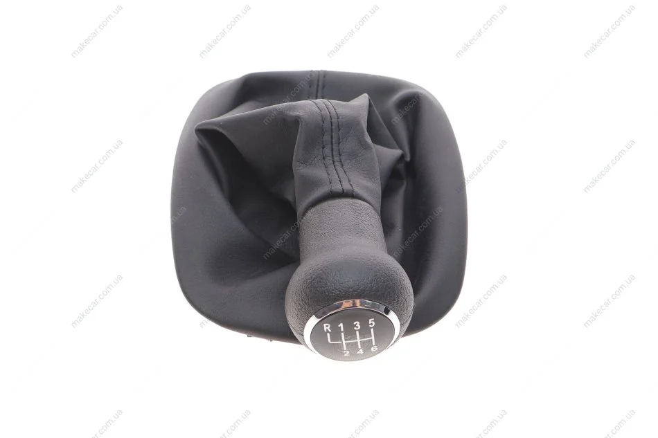 <strong>Ручка КПП із пильником чорний 6 ступ VW Passat (01-05) DPA 77111636802 (фото 1)</strong>