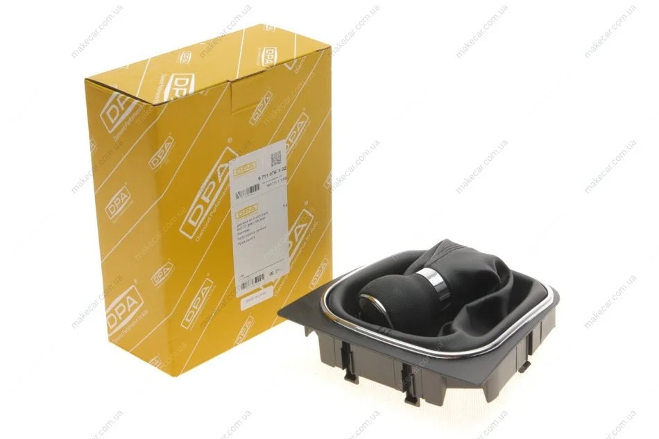 <strong>Ручка КПП із пильником чорний 6 ступ VW Golf (04-14), Jetta (06-14),Scirocco (09-14) DPA 87110767402 (фото 1)</strong>