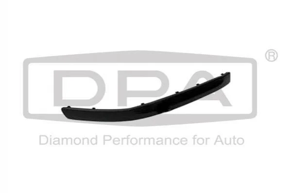 <strong>Молдинг переднього бампера лівий Skoda Octavia (04-13) DPA 88070042102 (фото 1)</strong>