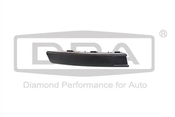 <strong>Накладка захисна переднього бампера права (чорний).) VW Passat (3C2) (05-10) DPA 88070066502 (фото 1)</strong>